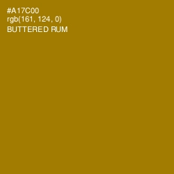 #A17C00 - Buttered Rum Color Image